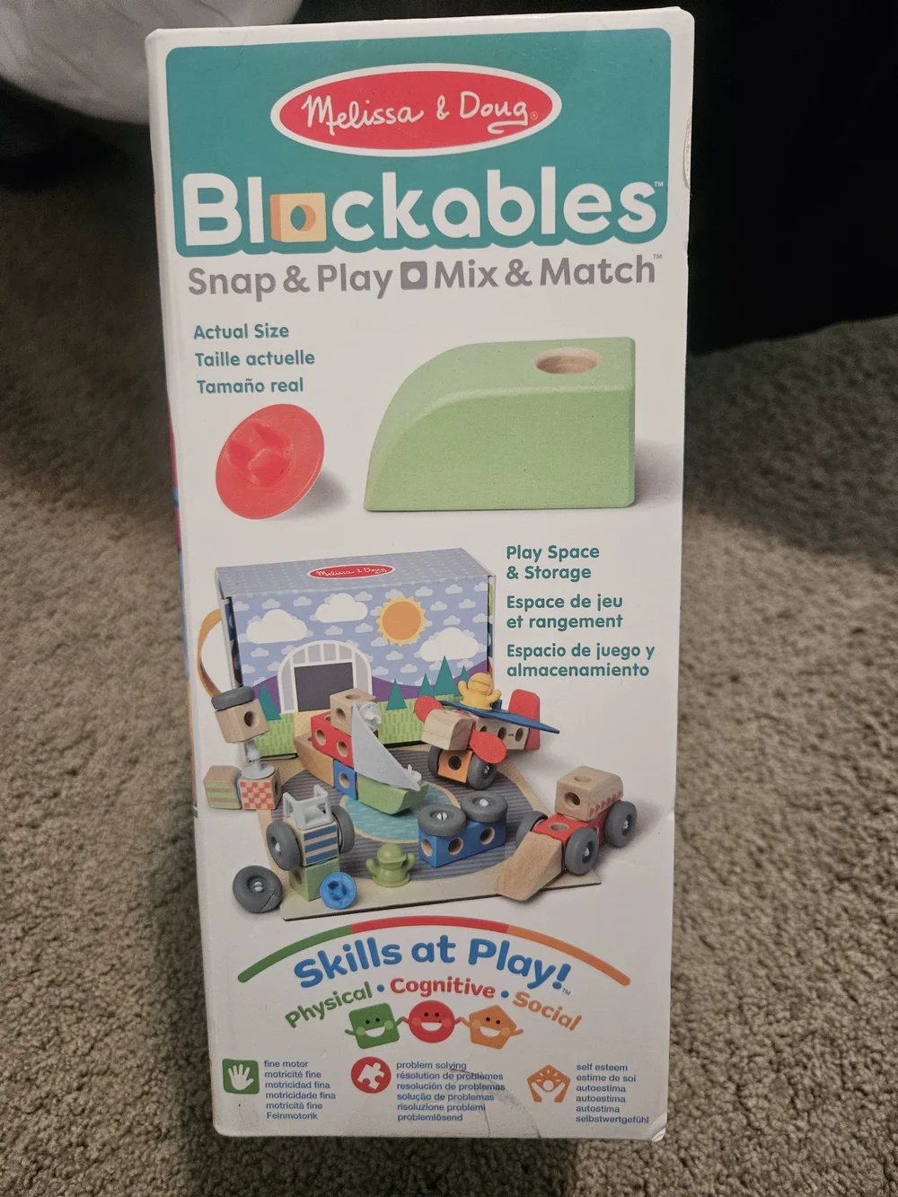 Melissa & Doug Blockables Snap & Play Mix & Match